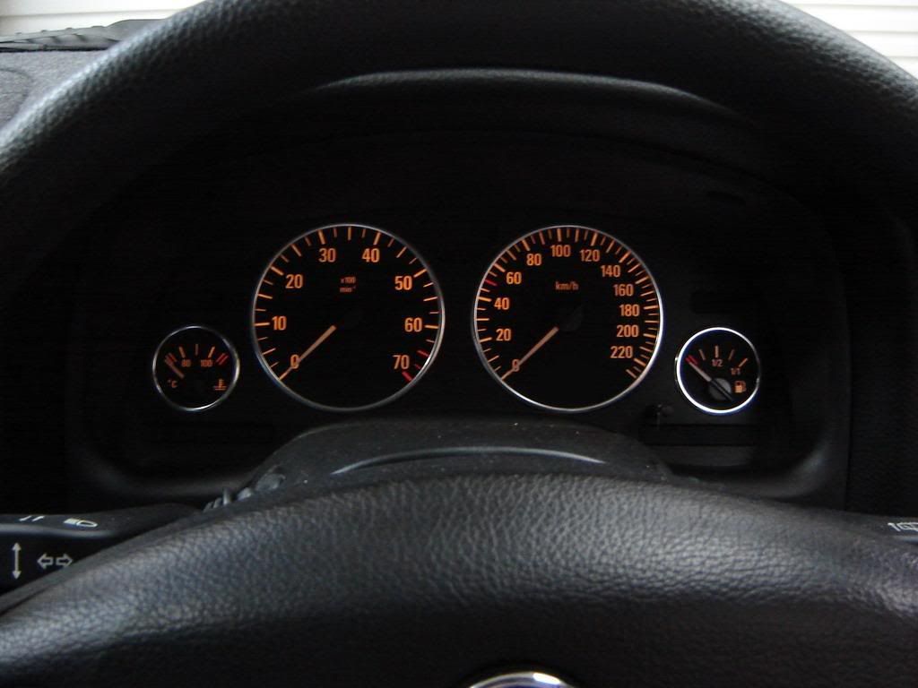 OPEL ASTRA G GAUGE Dash Dashboard Chrome DIAL Rings Set on eBid United